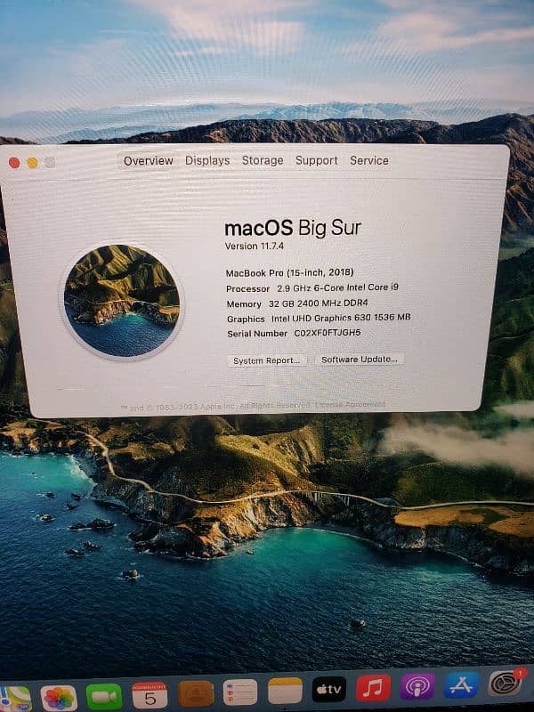 MacBook Pro 2018 – Core i9 | 32GB RAM | 512gb SSD | 4GB Graphics | 11