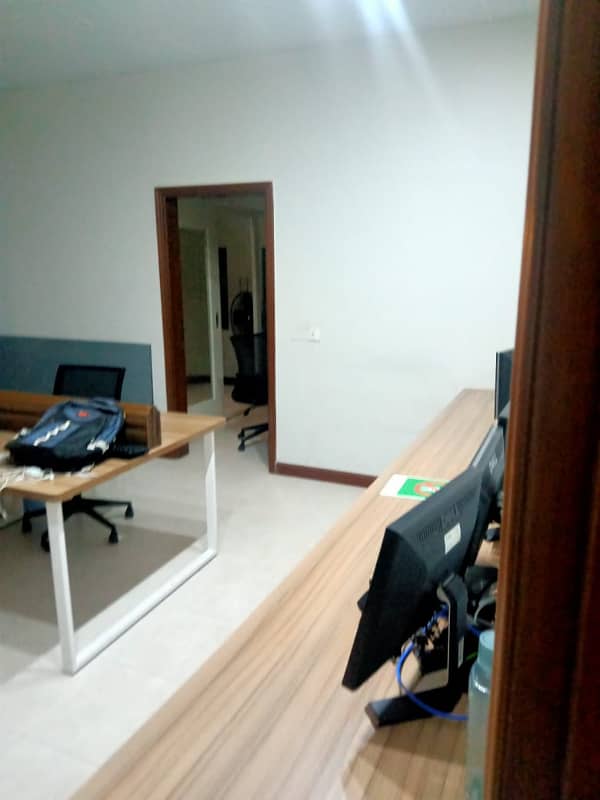 1000 sq yards bunglow near al tijrah building Ground plus 1 for Commercial use only 5