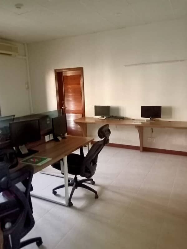1000 sq yards bunglow near al tijrah building Ground plus 1 for Commercial use only 8