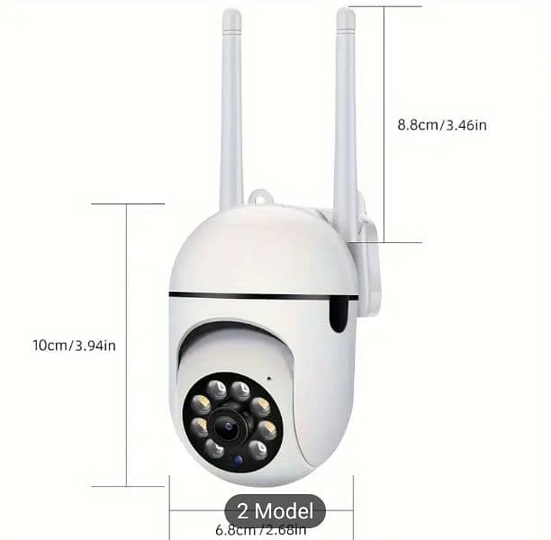Wireless Camera IP CCTV Wifi Surveillance Security PTZ 360° v380 Pro 1