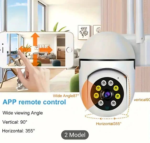 Wireless Camera IP CCTV Wifi Surveillance Security PTZ 360° v380 Pro 5