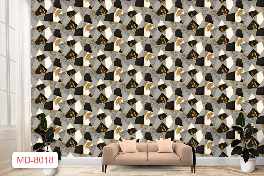 3D WallPaper| wpc Panel Customized wall paper false ceiling 7