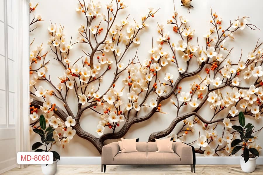 3D WallPaper| wpc Panel Customized wall paper false ceiling 13
