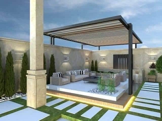 Garden Sofa set 5 seater 7