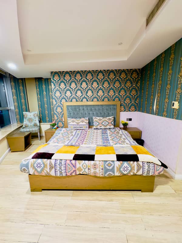 Two bedroom luxury apartment available on daily and weekly basis f11 markaz 16