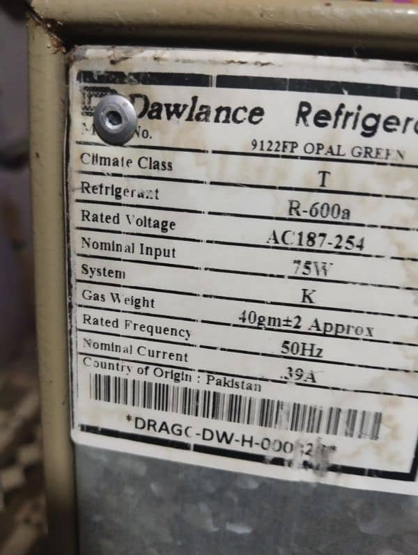 dawlance 10 cubic 7