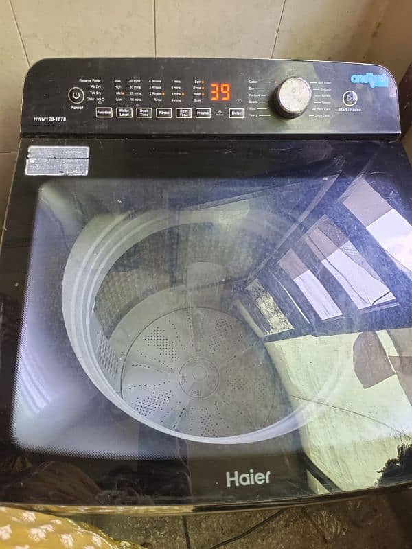 Haier washing Machine -6 month used Excellent condition 1