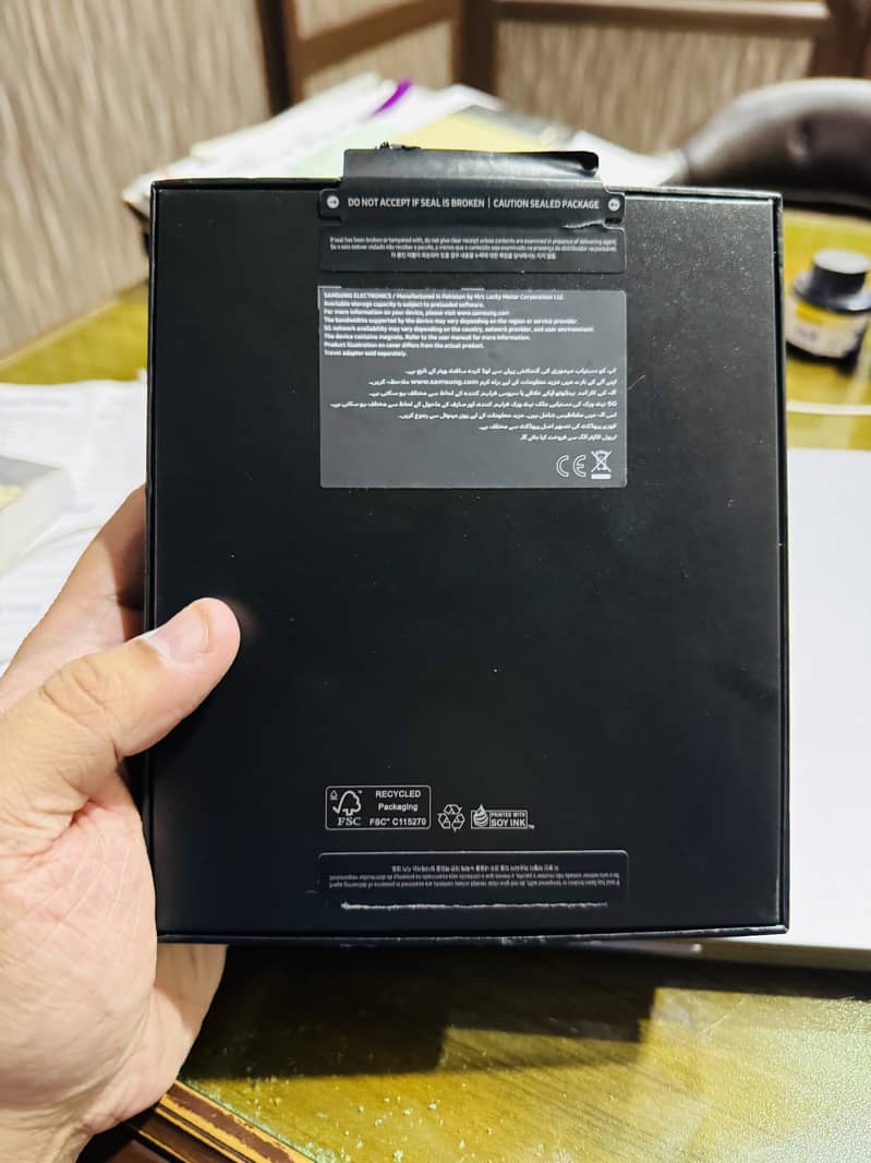 Samsung Z Fold 5 with all accessories and genuine case and S pen 8