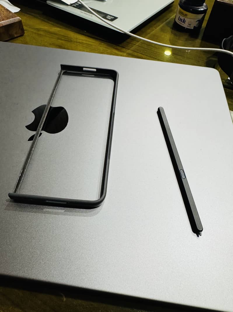 Samsung Z Fold 5 with all accessories and genuine case and S pen 13