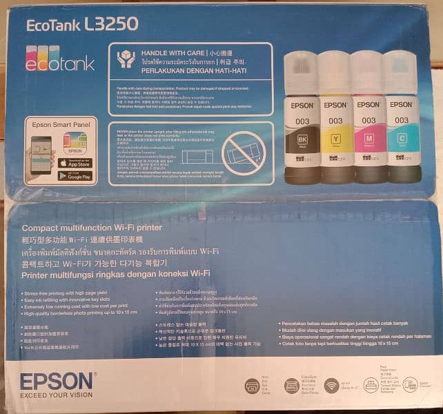 Epson EcoTank L3250 A4 Wi-Fi All-in-One Ink Tank Printer. 2