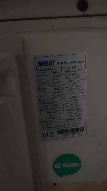 orient 1.5 ton working condition m he 4