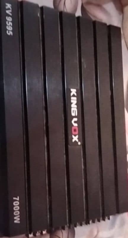 King Vox amplifier 7000 watt Brand new condition 0