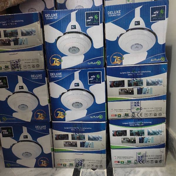 3 plates Deluxe ceiling fan 1