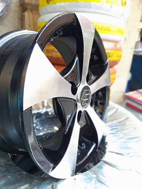 JAPANI ALLOY RIMS FOR SUZUKI ALTO VXR , VXL AND HIJET 7
