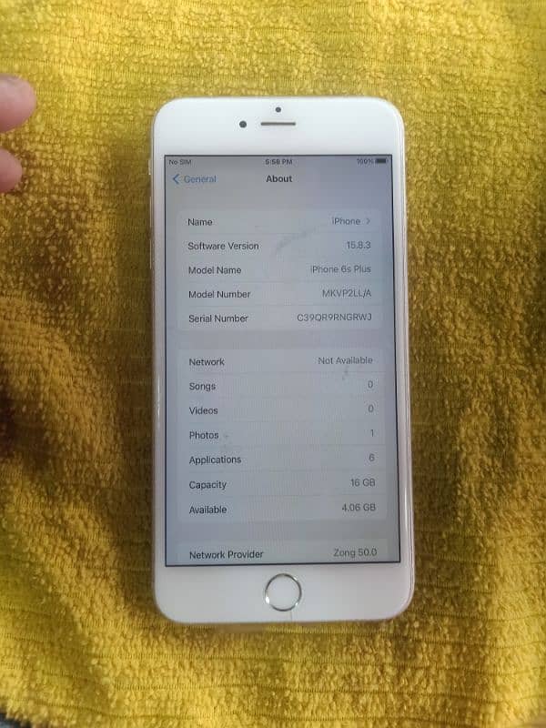 iphone 6splus all ok orignal panel battery health 100 pta aprove 4