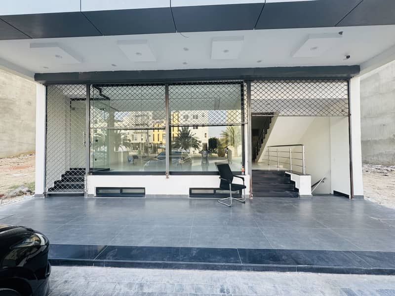 8Marla Commercial Ground floor &Basement For Rent Bahria Town Lahore 1