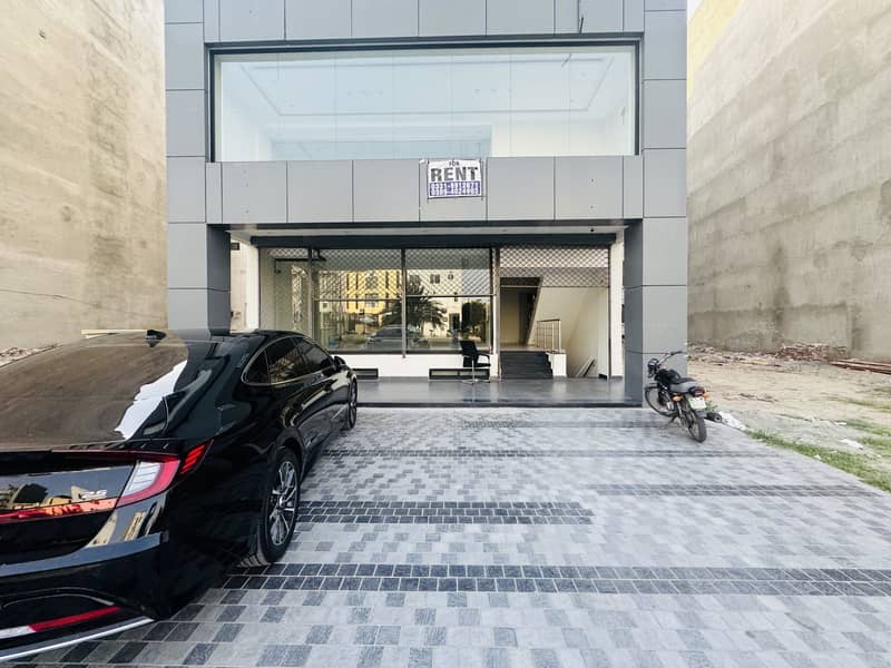 8Marla Commercial Ground floor &Basement For Rent Bahria Town Lahore 2