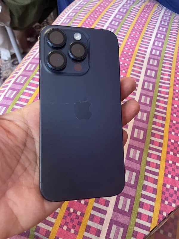 iPhone 15 pro 256 Gb Jv  Blue titanium 1