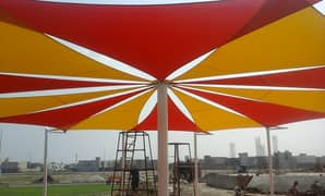 sheds \ fiberglass sheds \ tensile shades \ car parking shed \ shade