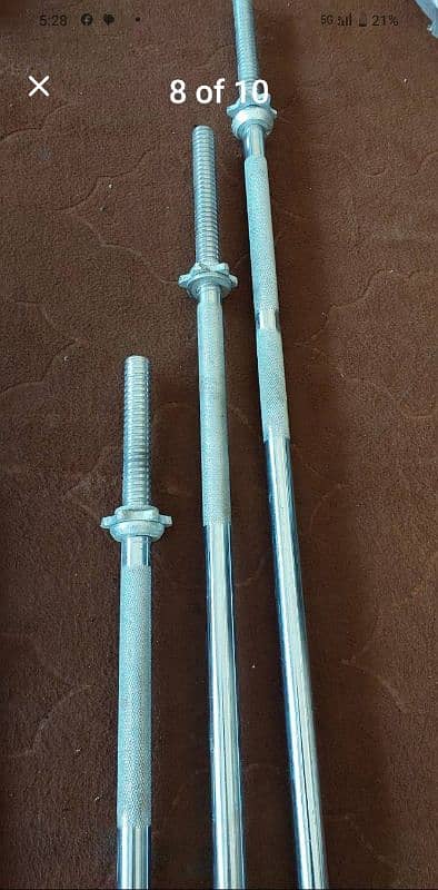 dumbbells weight lifting plates bench press Dumbbell rod gym fitness 4