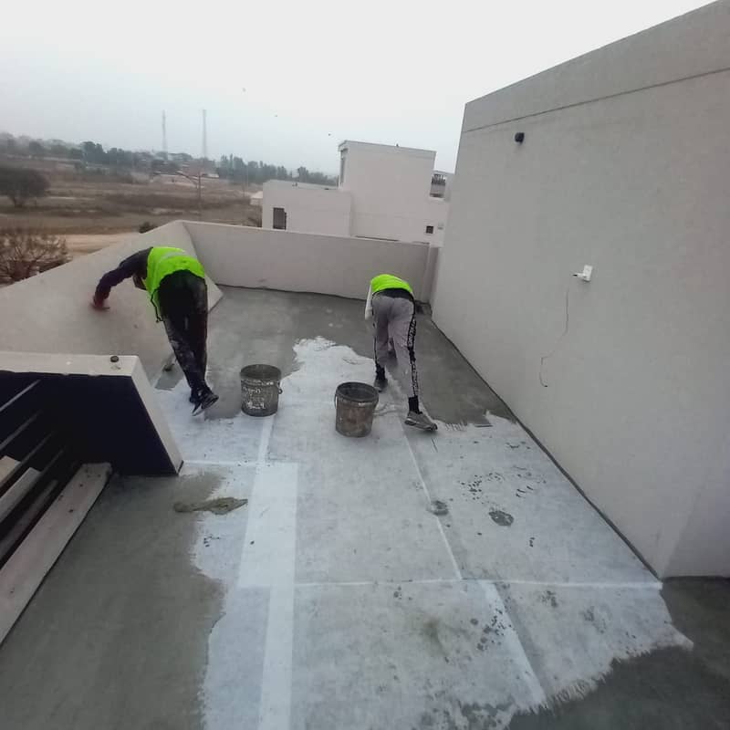 Roof Waterproofing,Bathroom Leakage, Seepage, Roof Heat Proofing 3