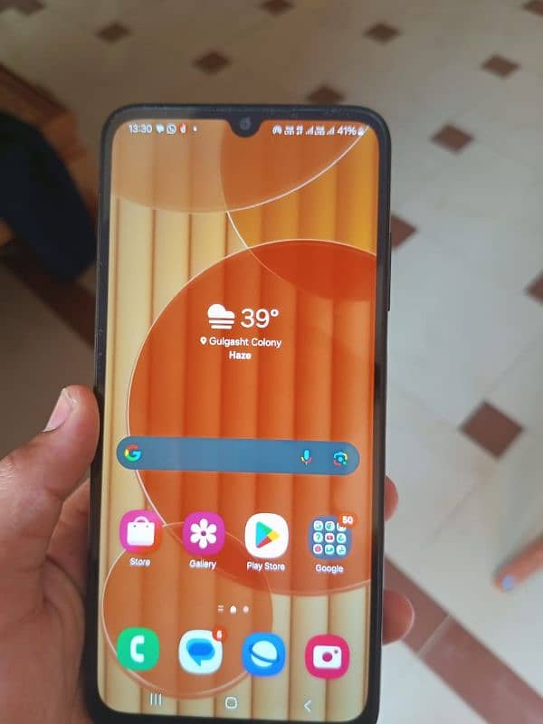 Samsung ao5s new box open 20 days used 6
