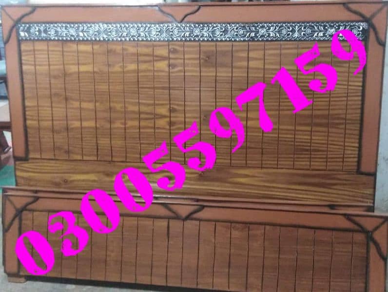 solid king double bed single set desgn dressing side table furniture 12