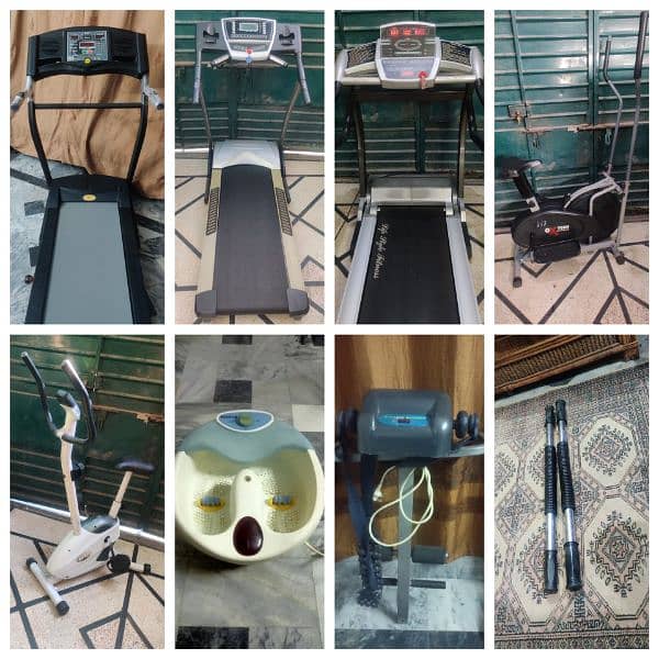 Treadmills Elliptical Exercise cycle and Gym equipment for sale 0