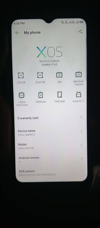 infinix smart 6. . . . 03170620185 3