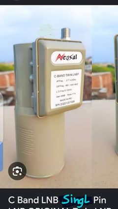 C band LNB . . Good conditions and Reciver with Remote