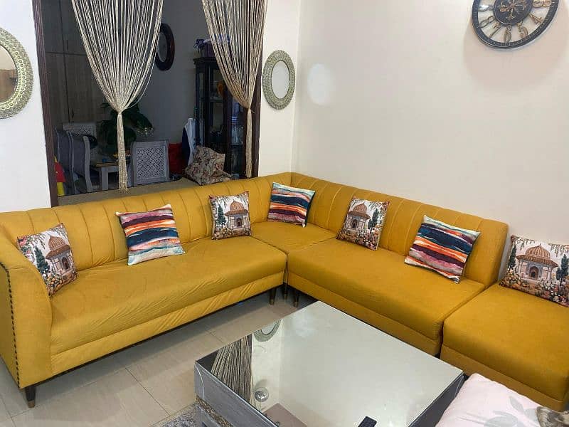 7 Seater Sofa Set – Great Condition & Affordable! 0