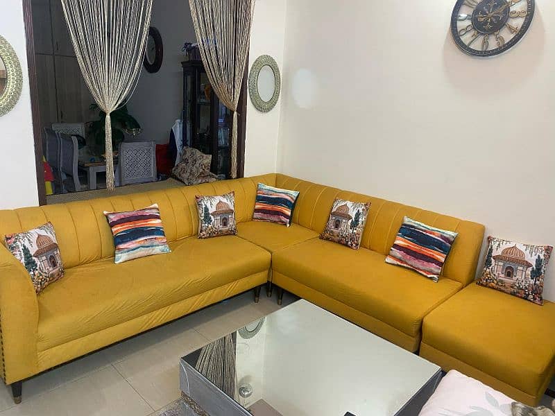 7 Seater Sofa Set – Great Condition & Affordable! 1
