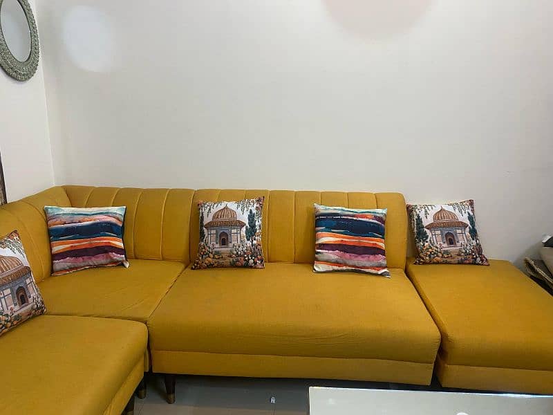 7 Seater Sofa Set – Great Condition & Affordable! 3