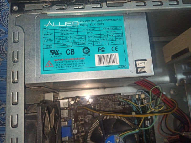 Core i5 3470 @ 3.20. 8