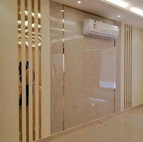CNC Ceiling,Media Wall,Water Fall, Office Renovation 03088013191 12