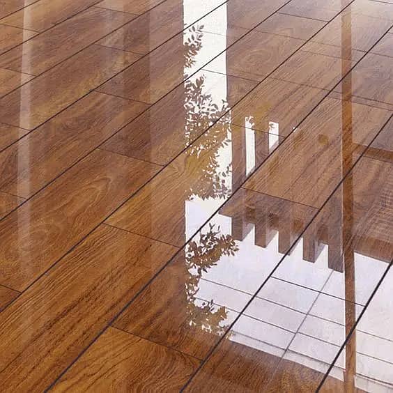 Wooden Floor - Vinyl Floor - Wallpaper - Blinds - Fluted Panel - Gras 3