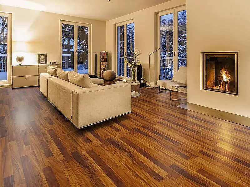 Wooden Floor - Vinyl Floor - Wallpaper - Blinds - Fluted Panel - Gras 16