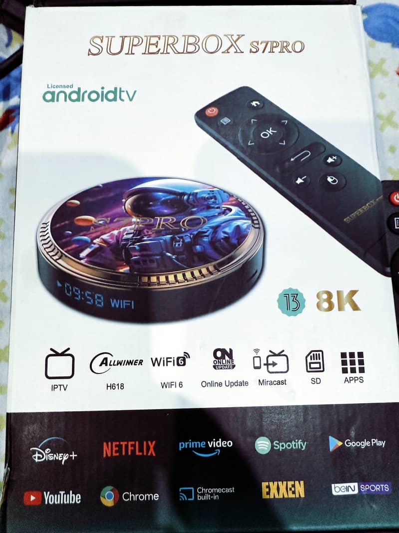 Super Box S7 PRO 8K ANDROID SMART TV BOX 4