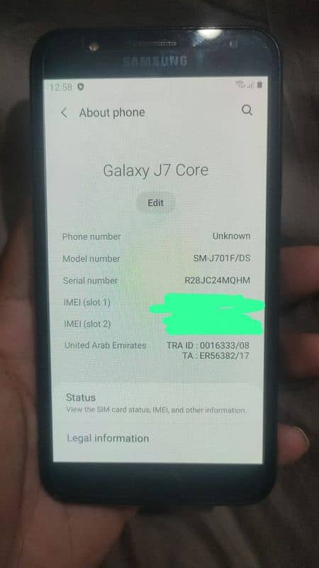 Samsung j7 0