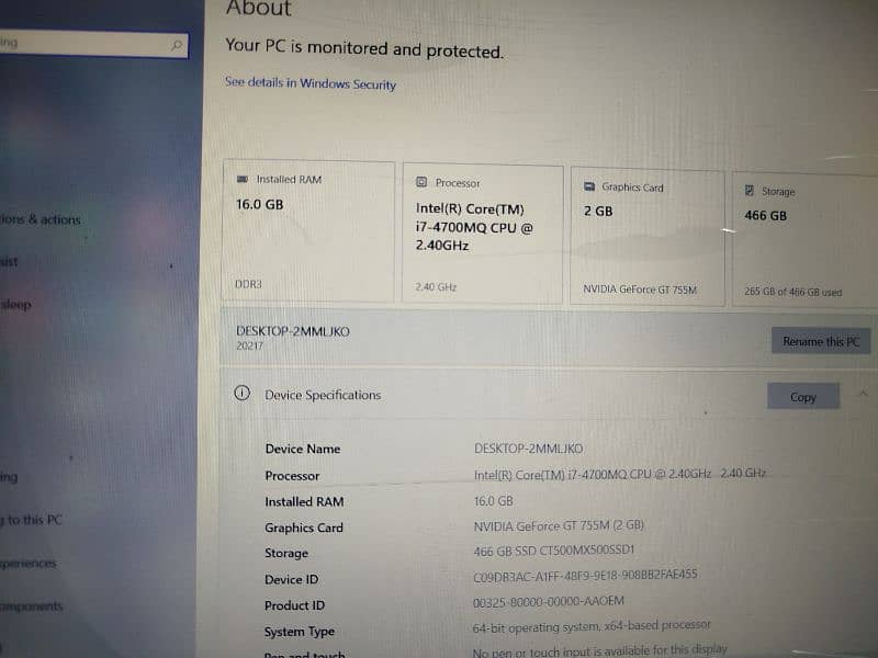Core i7 4th Gen Laptop | 16GB RAM | 512GB SSD | 2+2 4GB Graphics 3