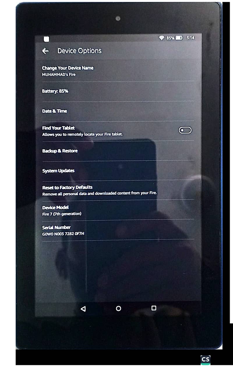 Amazon Fire Tablet (7th Generation) – HD Display, Quad-Core, Wi-Fi 1