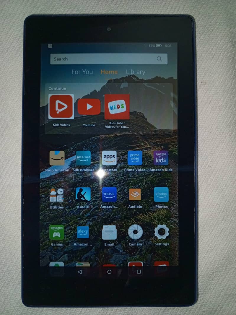Amazon Fire Tablet (7th Generation) – HD Display, Quad-Core, Wi-Fi 3