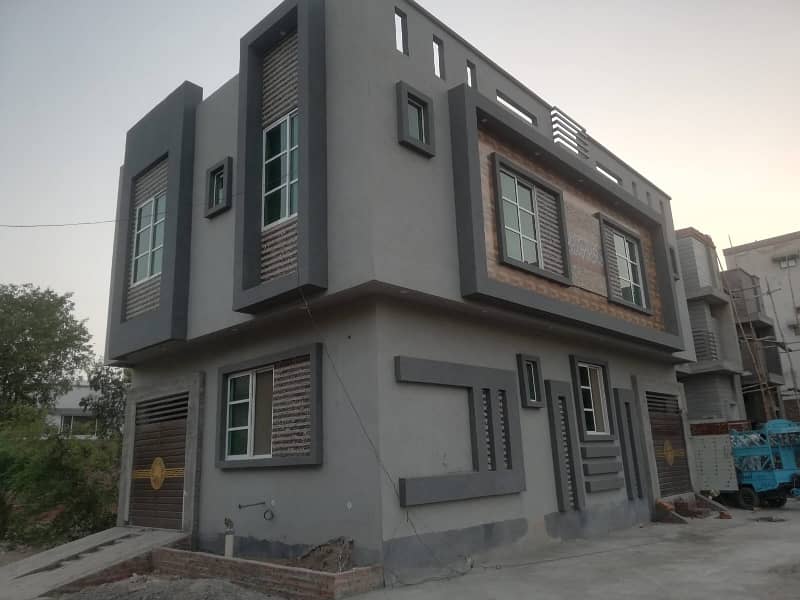 4 Marla Corner House Available For Sale In Muslim Town No1 Allied Moor Faisalabad 1