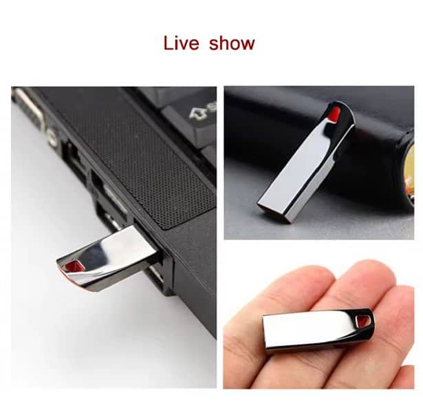 2TB Metal USB 3.2 Pen Drive USB Flash Drives High Speed 3