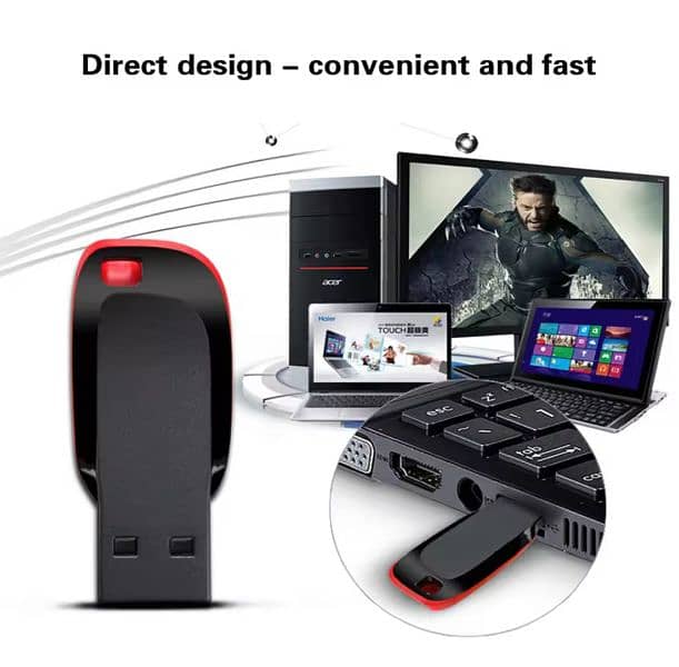 2TB Metal USB 3.2 Pen Drive USB Flash Drives High Speed 5