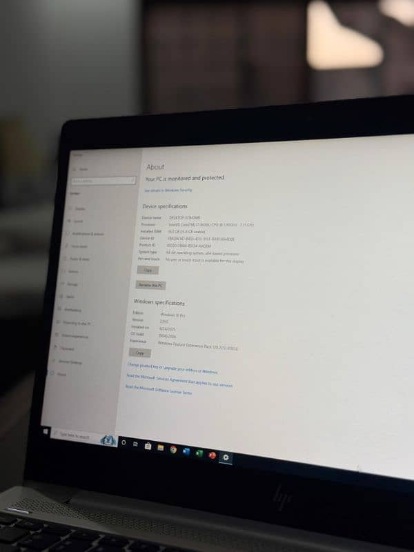 HP Elitebook 840 G5 8 generation core i7 1