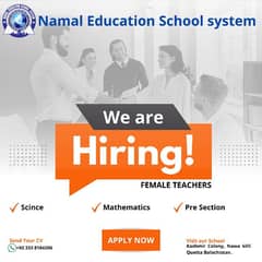 Teachers Required