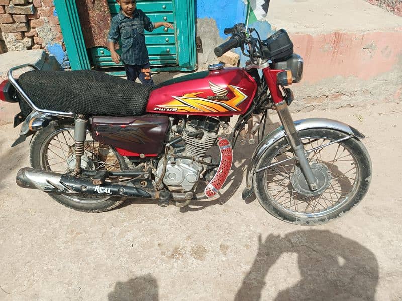 Honda 125 20/21 total original  for sale exchange  bhi hojaye gi gd110 9