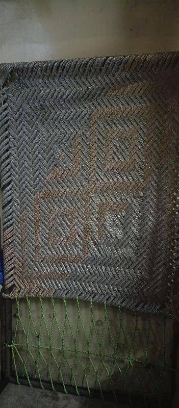 Charpai In Iron Frame 0