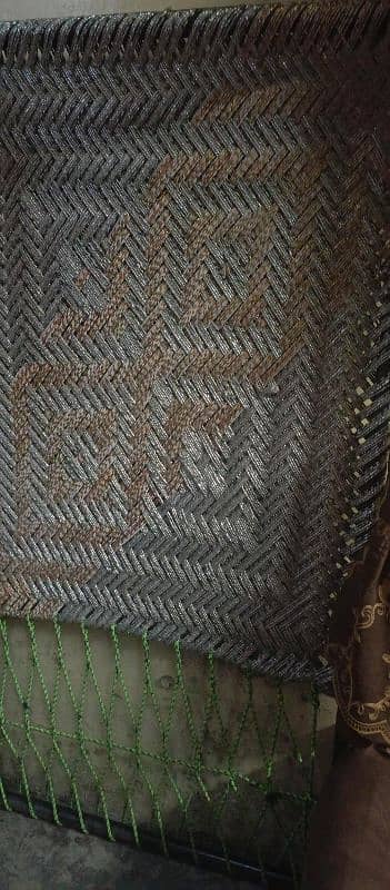 Charpai In Iron Frame 1